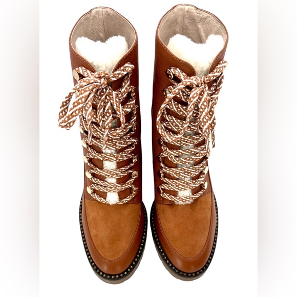 Cecelia New York Women’s Tia Cognac Boots by Anthropologie - Size 9B - NWOB - Picture 7 of 14